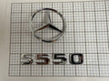 MERCEDES S-class S550 W221 2007 - 2013 Rear Trunk Star Emblem Logo Set