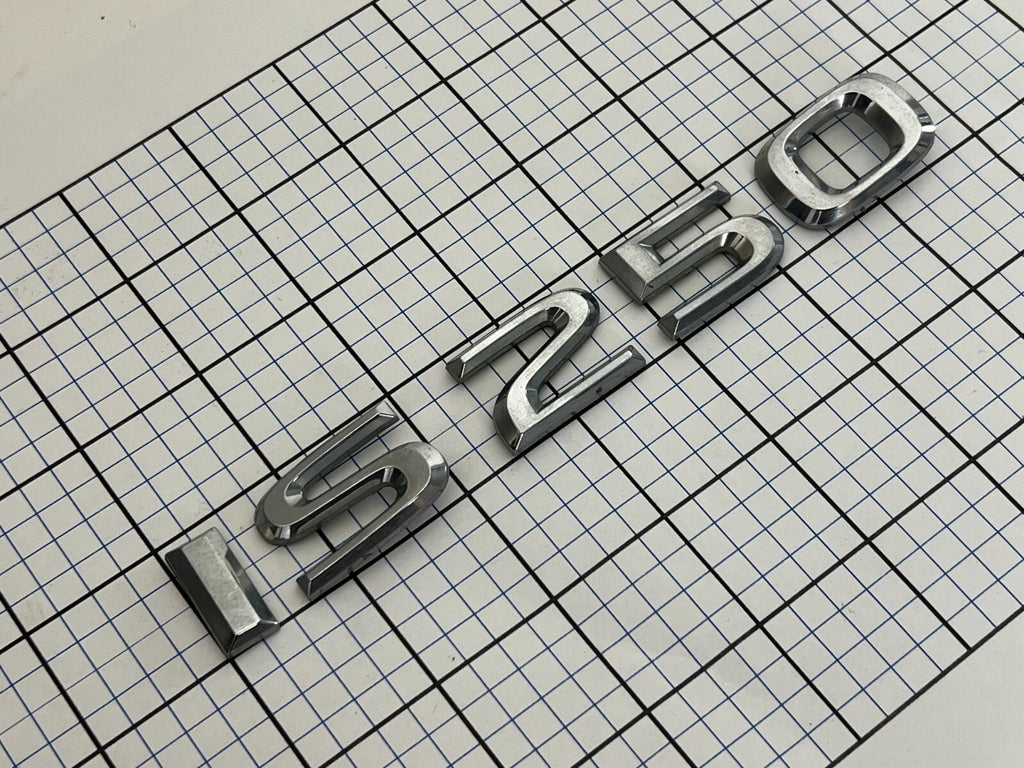 LEXUS Is250 2006-2009 Rear Trunk Emblem Right Side Letters IS 250