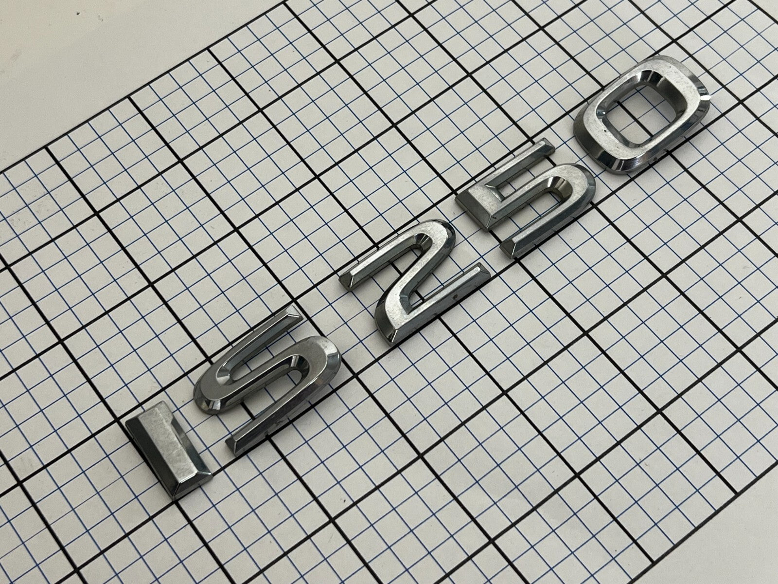 LEXUS Is250 2006-2009 Rear Trunk Emblem Right Side Letters IS 250