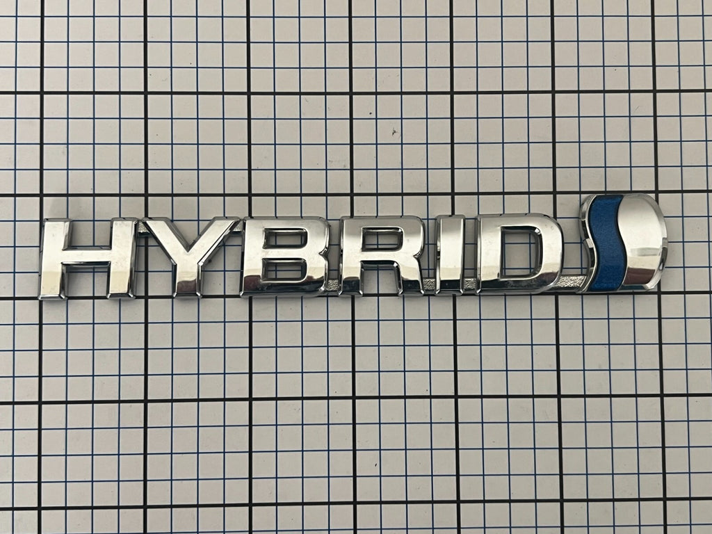 TOYOTA Prius Camry Hybrid Front Fender Emblem Symbol Chrome Badge