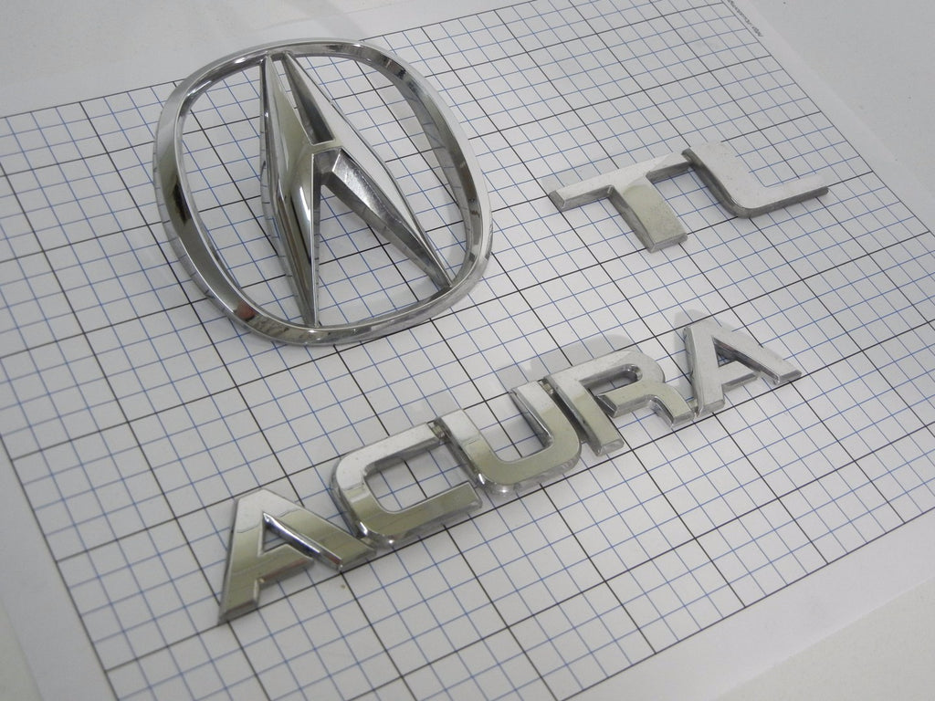 ACURA TL 2004 Trunk Emblem Logo Full Set 75701-sep-a00