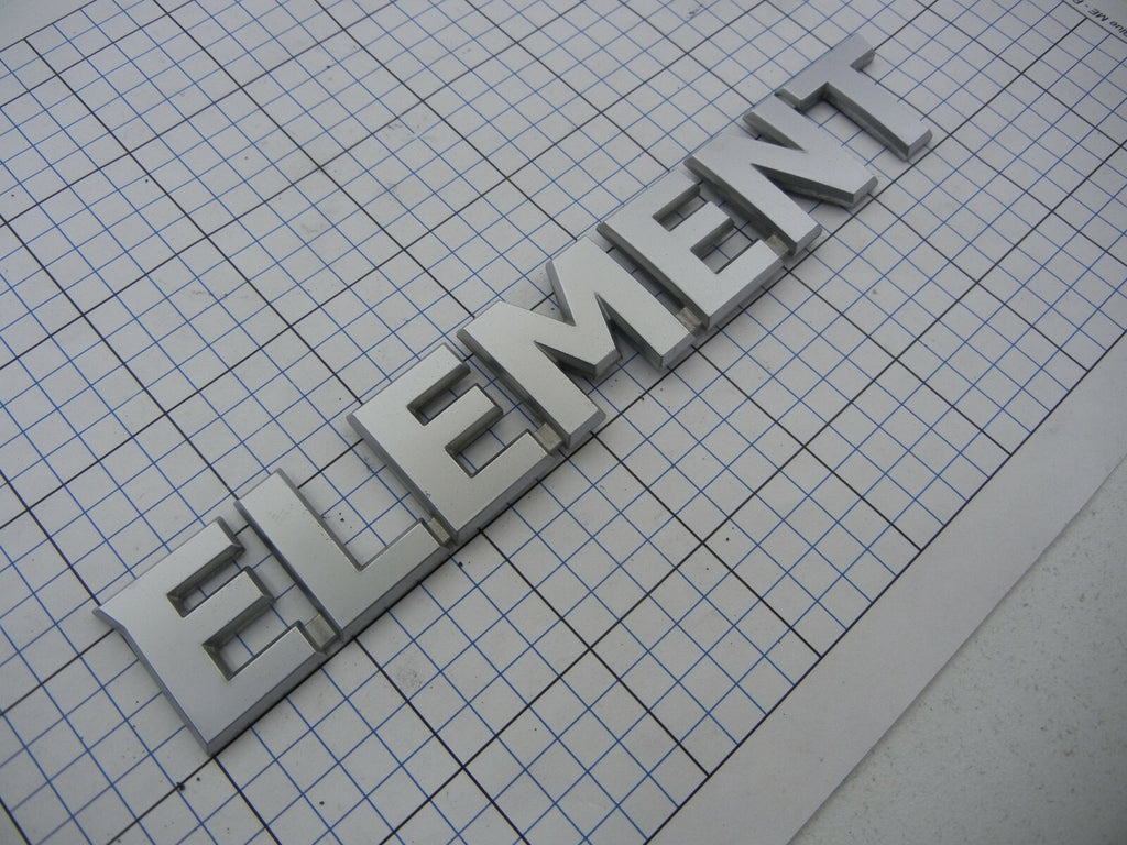 HONDA Element 2003 - 2008 Rear Trunk Emblem Badge Satin
