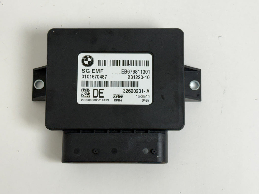 BMW 5 Series F10 2011 - 2016 REAR EMF Parking Brake Control Module 32620231-a