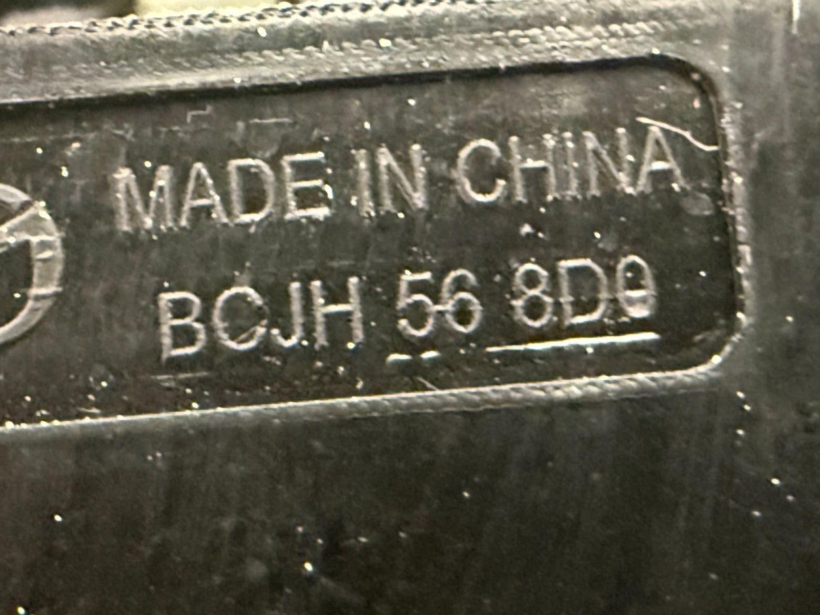 MAZDA 3 Sedan 2022 Rear BCJH 56 8d0 Trunk Release Button Switch Emblem