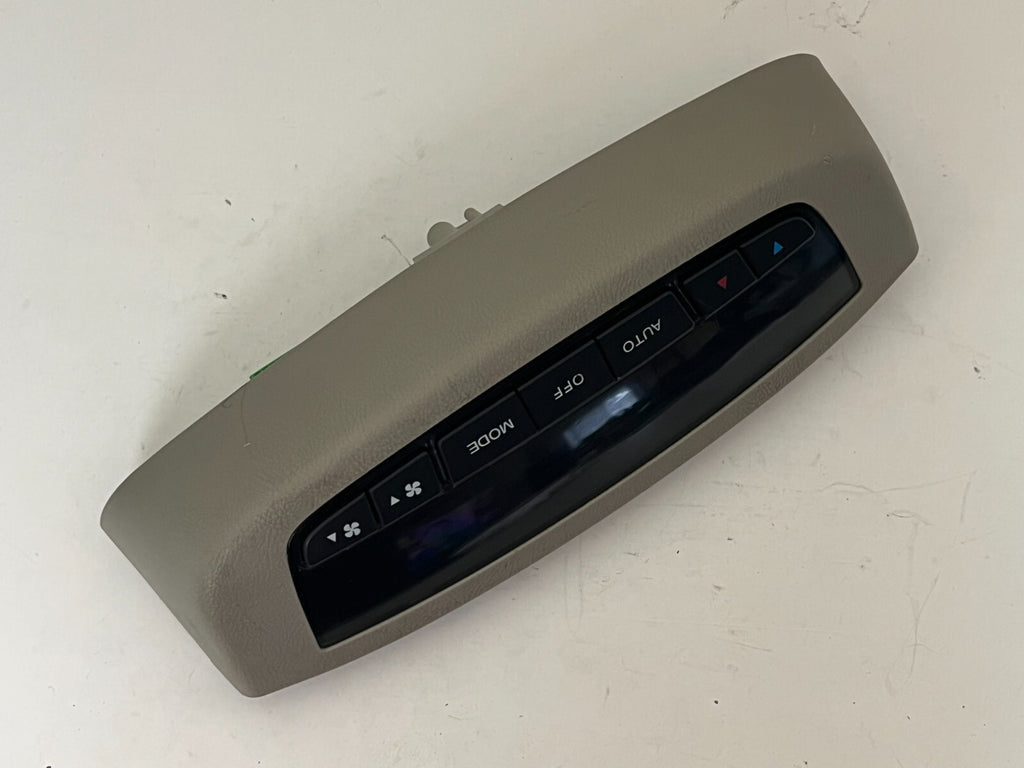 ACURA MDX 2007 AC Heater Climate Control Rear 79650-stx-a411-m1