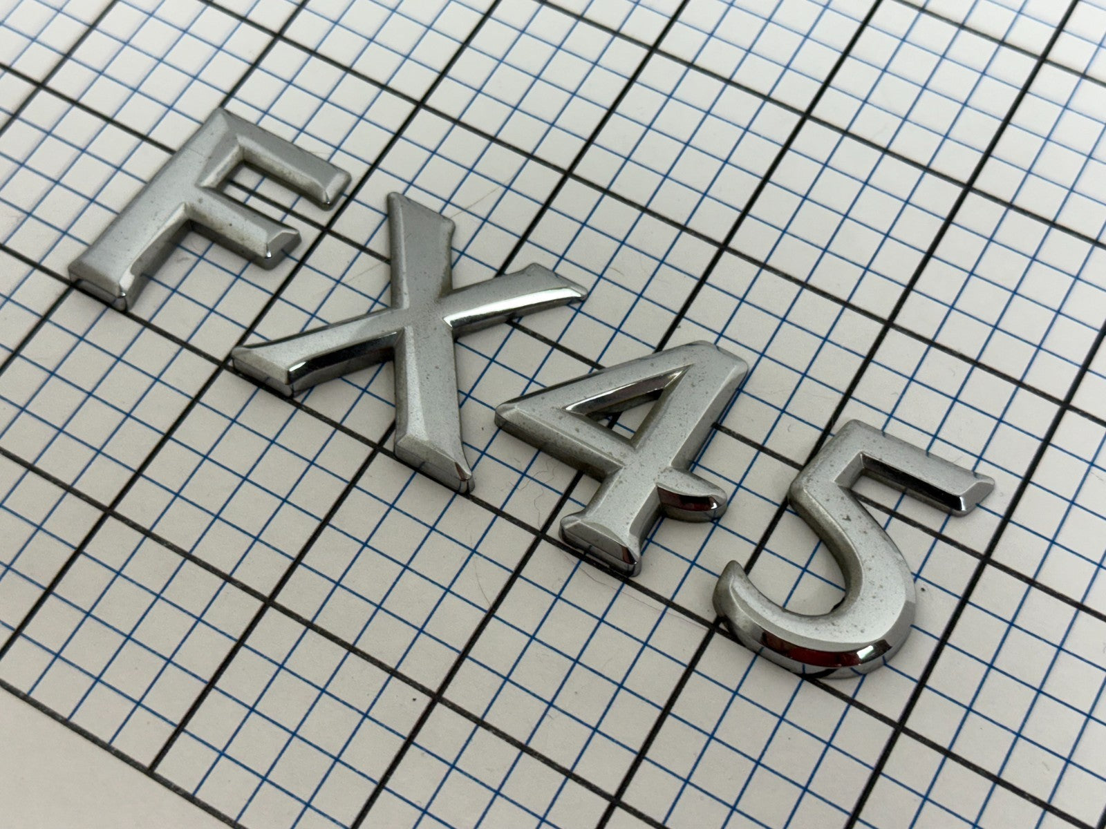 INFINITI Fx45 03 - 08 Trunk Emblem Letters Logo Set