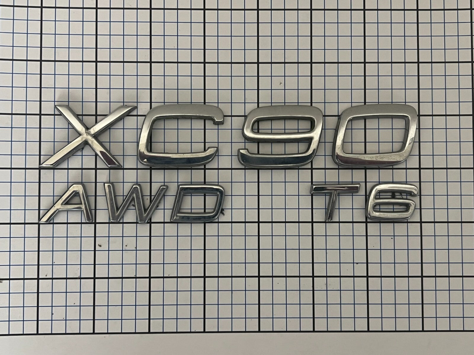 VOLVO Xc90 AWD T6 Emblem Badge