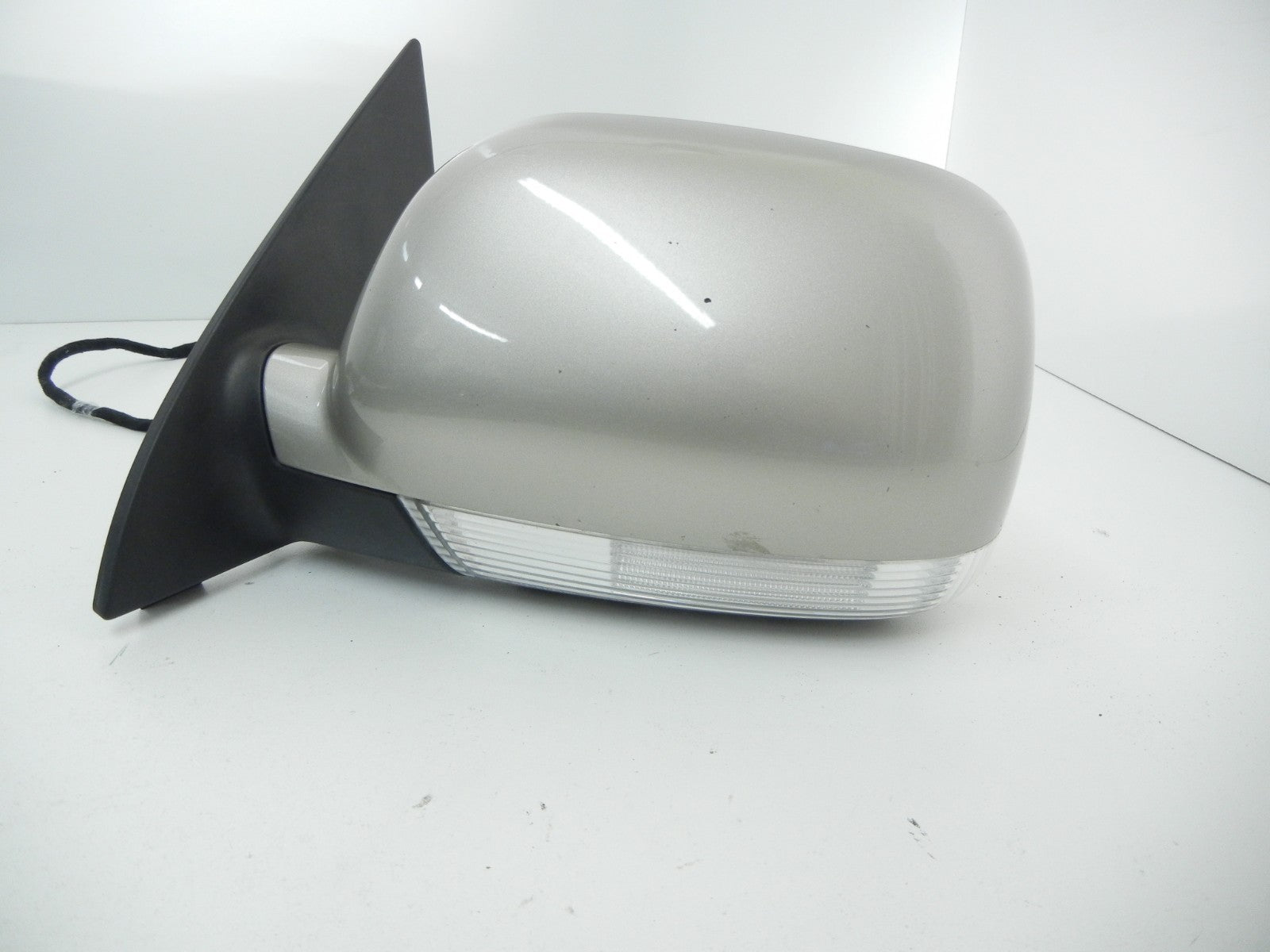 VW Touareg 2005 Left Door Driver Side Power Folding Auto Dimming Mirror Beige