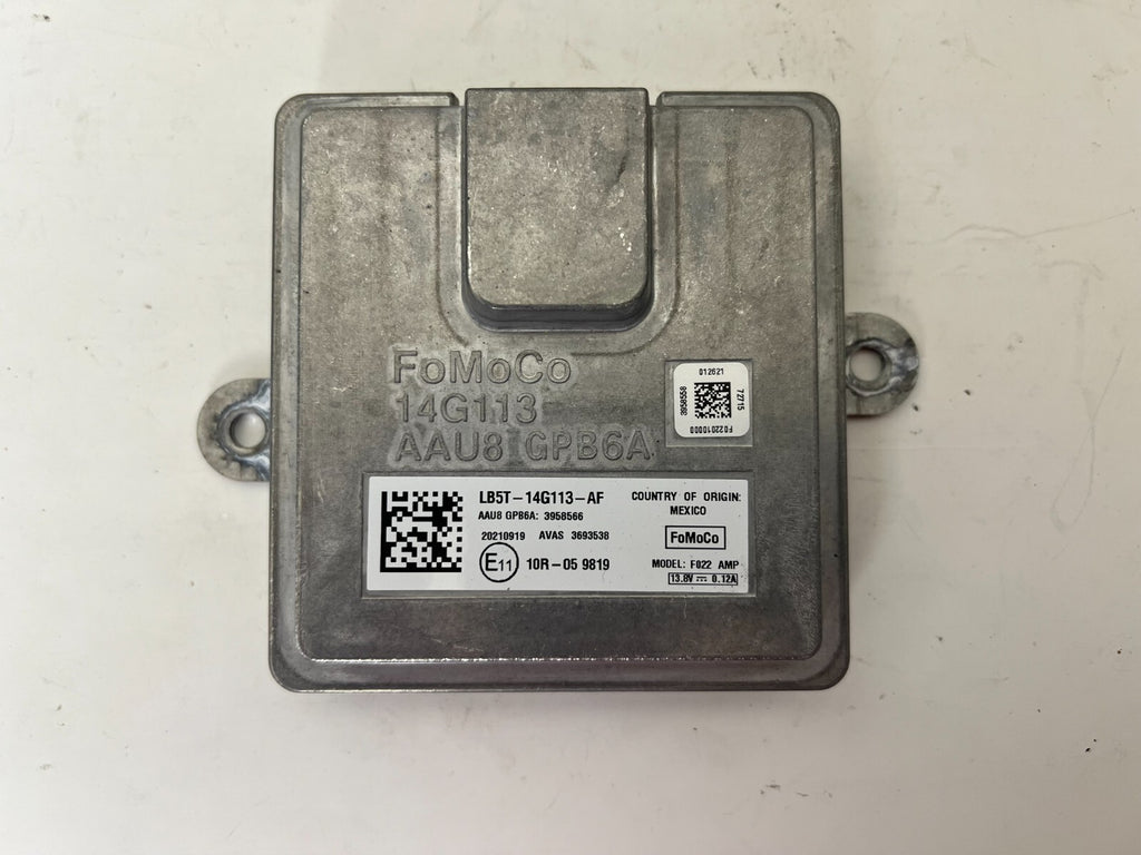 FORD Explorer 2020 Pedestrian Alert Control Module Lb5t-14g113-af