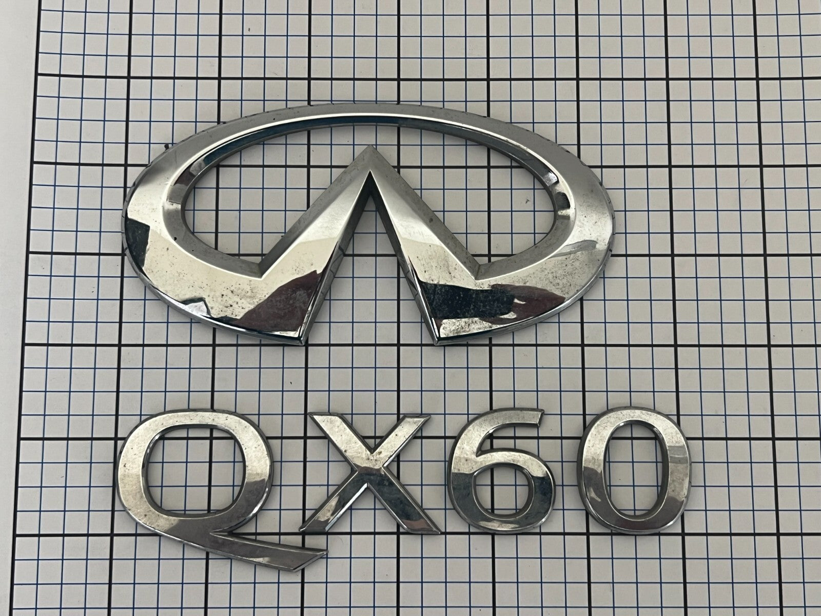 INFINITI Qx60 2015 Trunk Emblem Badge Letters
