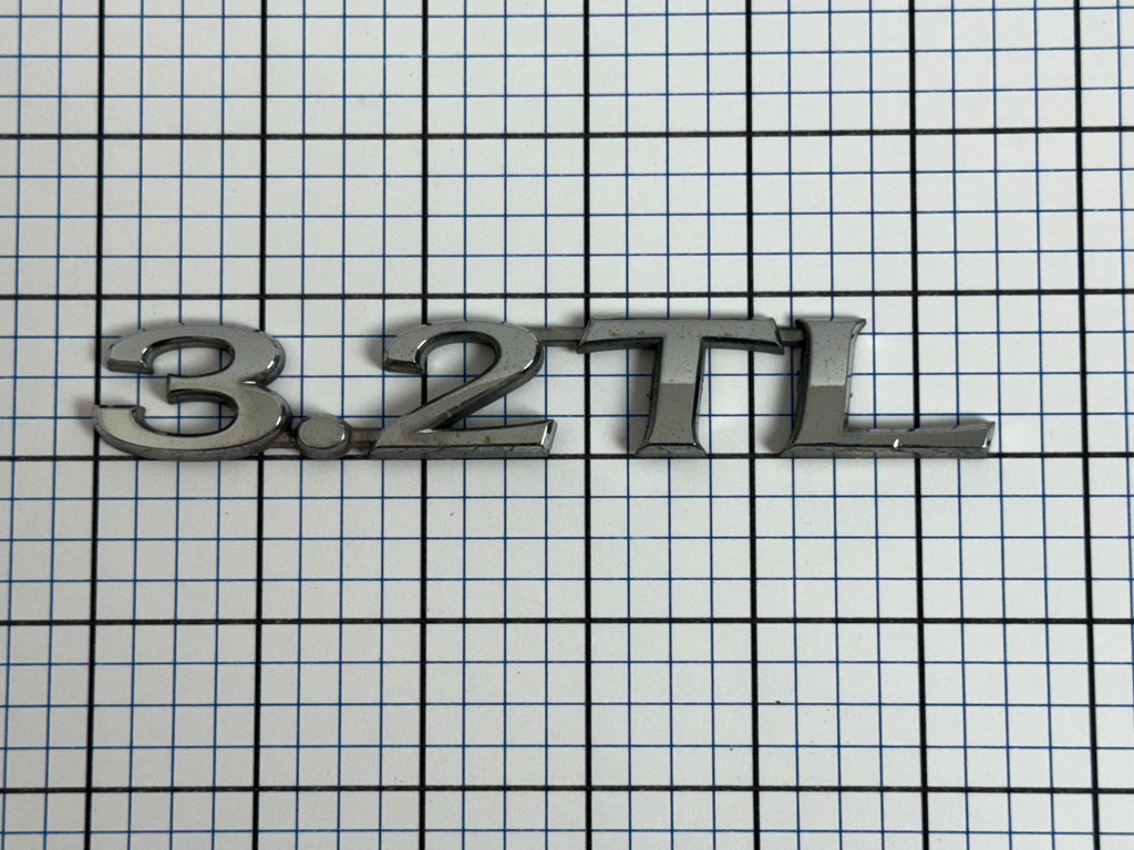 ACURA 3.2tl 2000 - 2003 Rear Right 3.2tl Logo Emblem