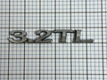 ACURA 3.2tl 2000 - 2003 Rear Right 3.2tl Logo Emblem
