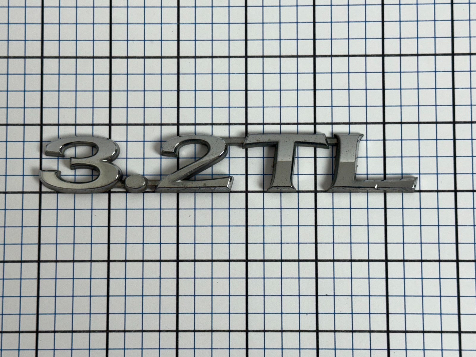 ACURA 3.2tl 2000 - 2003 Rear Right 3.2tl Logo Emblem