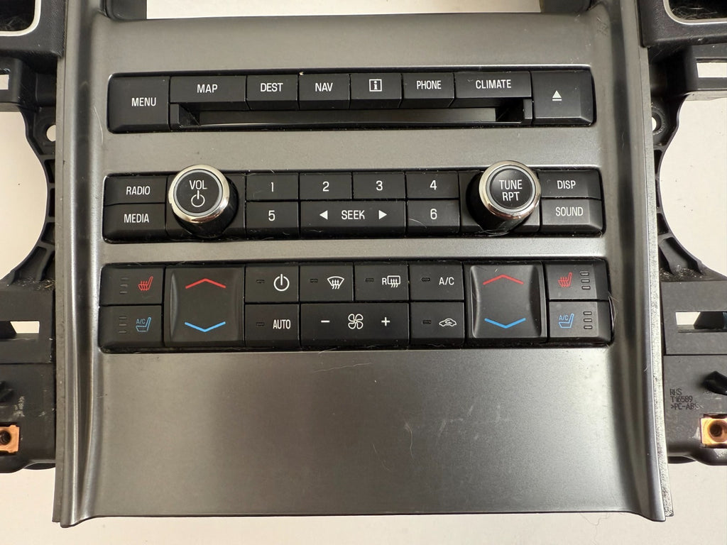 FORD Taurus 2010 - 2013 Radio CD Climate Control DASH VENT Panel Bg1t-18a802-bc