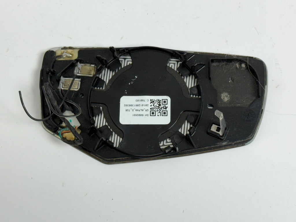 CADILLAC CTS 2015 - 2019 Left Driver Side Auto Dimming Heated Mirror Glass