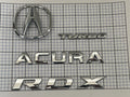 ACURA RDX Turbo 2007 2008 2009 2010 2012 Rear Trunk Emblem Badge Logo Set