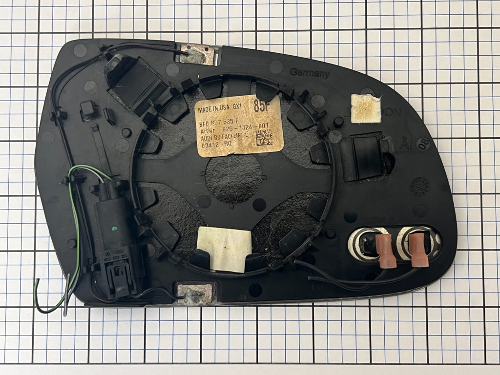 AUDI B8 A4 A5 S4 S5 Left Side Mirror Glass Auto Dim Heated Facelift 8f0857535f