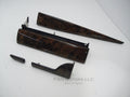 BMW X5 E53 Dash Upper Fine Wood Trim With Hinged Center Full Set