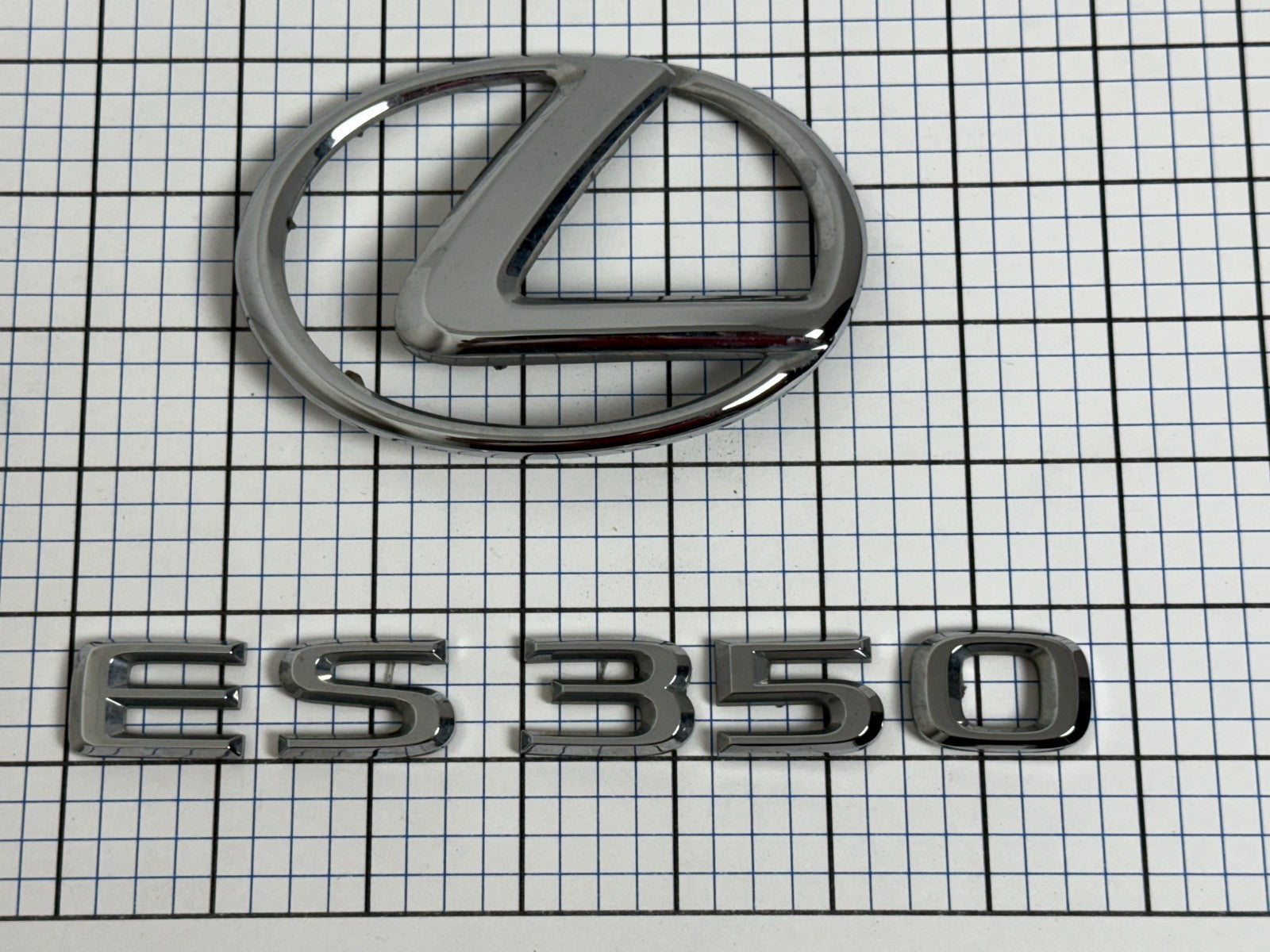 LEXUS Es350 2013-2018 Rear Trunk Emblem Logo Full Set ES 350
