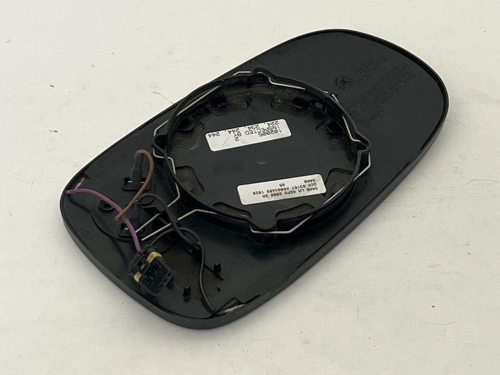 SAAB 9-5 2005 Driver Door Left Side Aspherical Heated Auto Dimming Mirror Glass