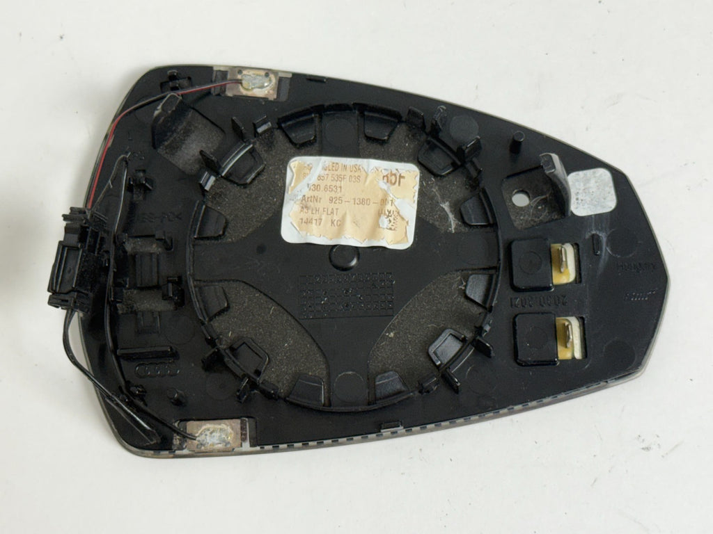 2015-2020 AUDI Rs3 Left Driver Side Auto Dim Heated Mirror Glass 8v0857535f