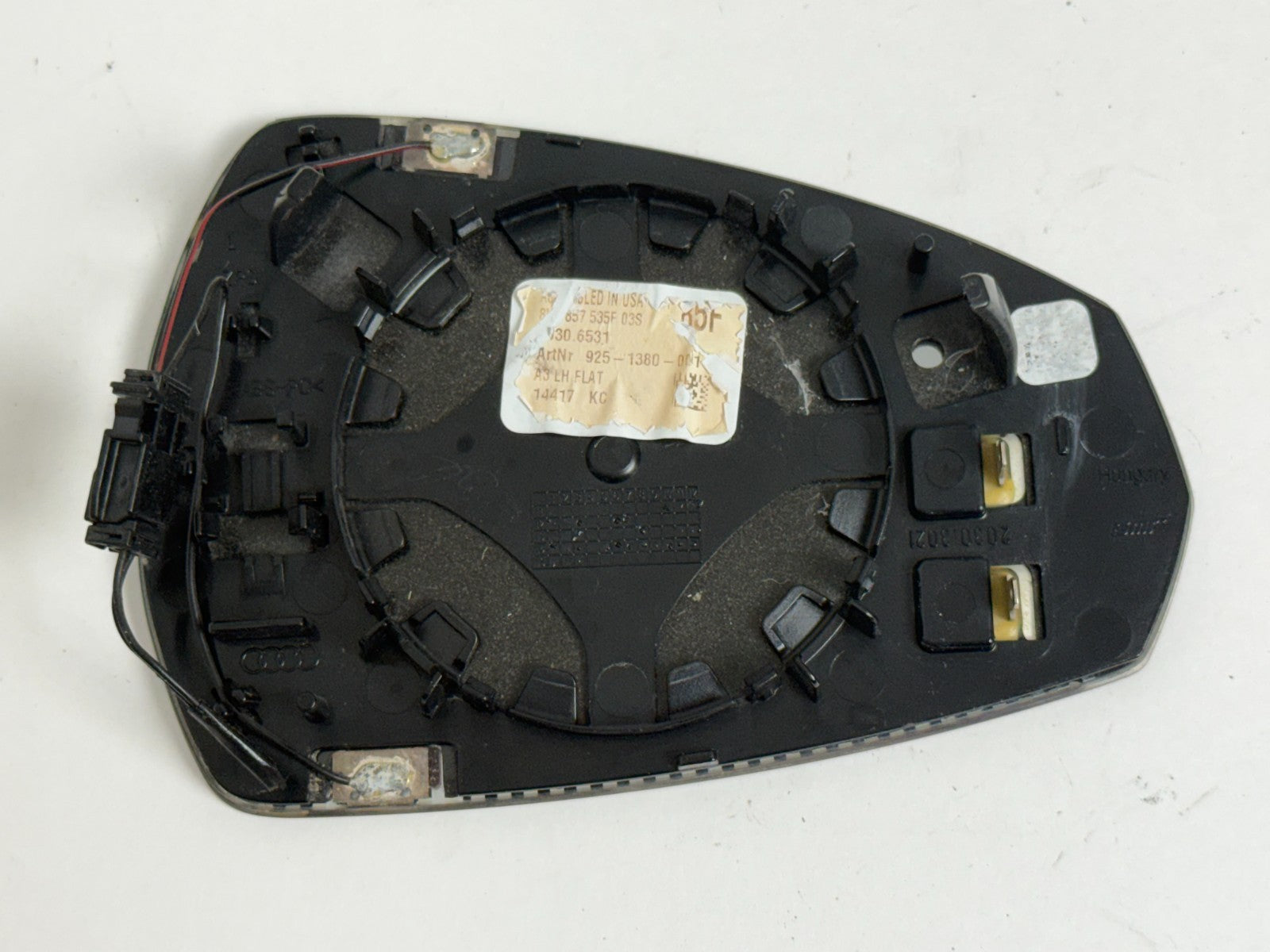 2015-2020 AUDI Rs3 Left Driver Side Auto Dim Heated Mirror Glass 8v0857535f