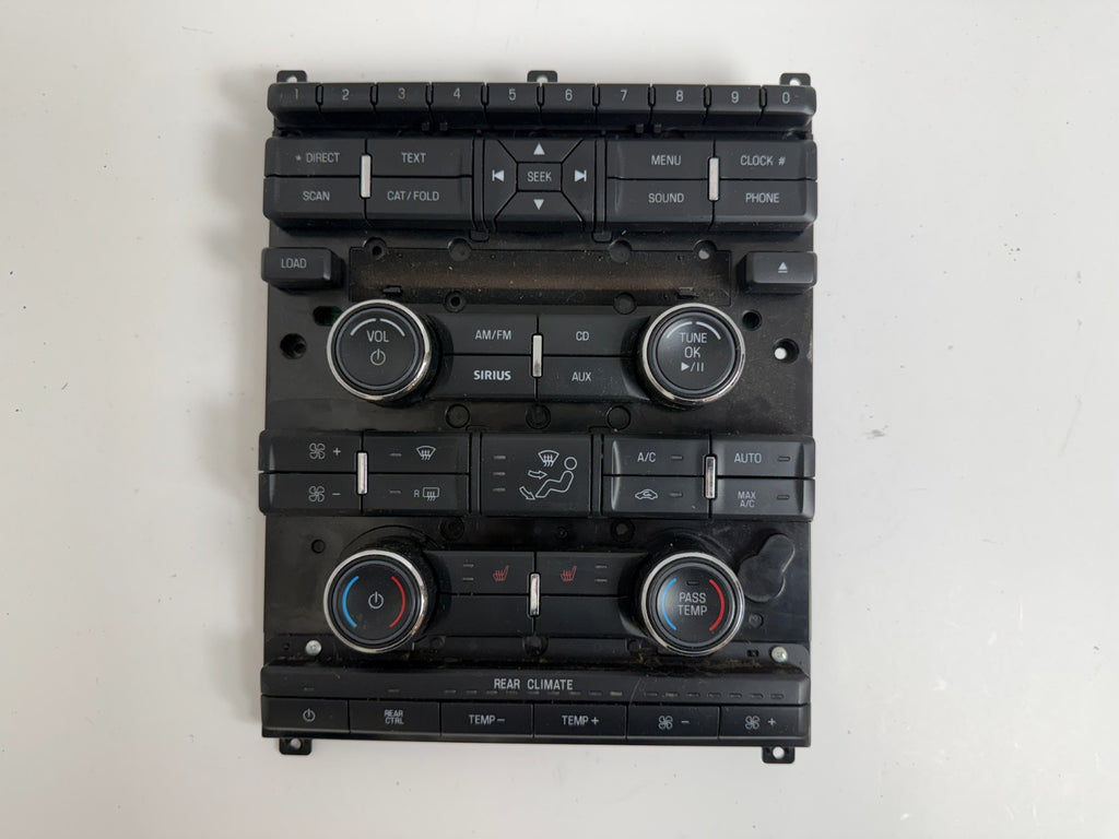 FORD Flex 2008 Dash AC Seat Heater Radio CD Control Panel 8a8t-18a802-cf