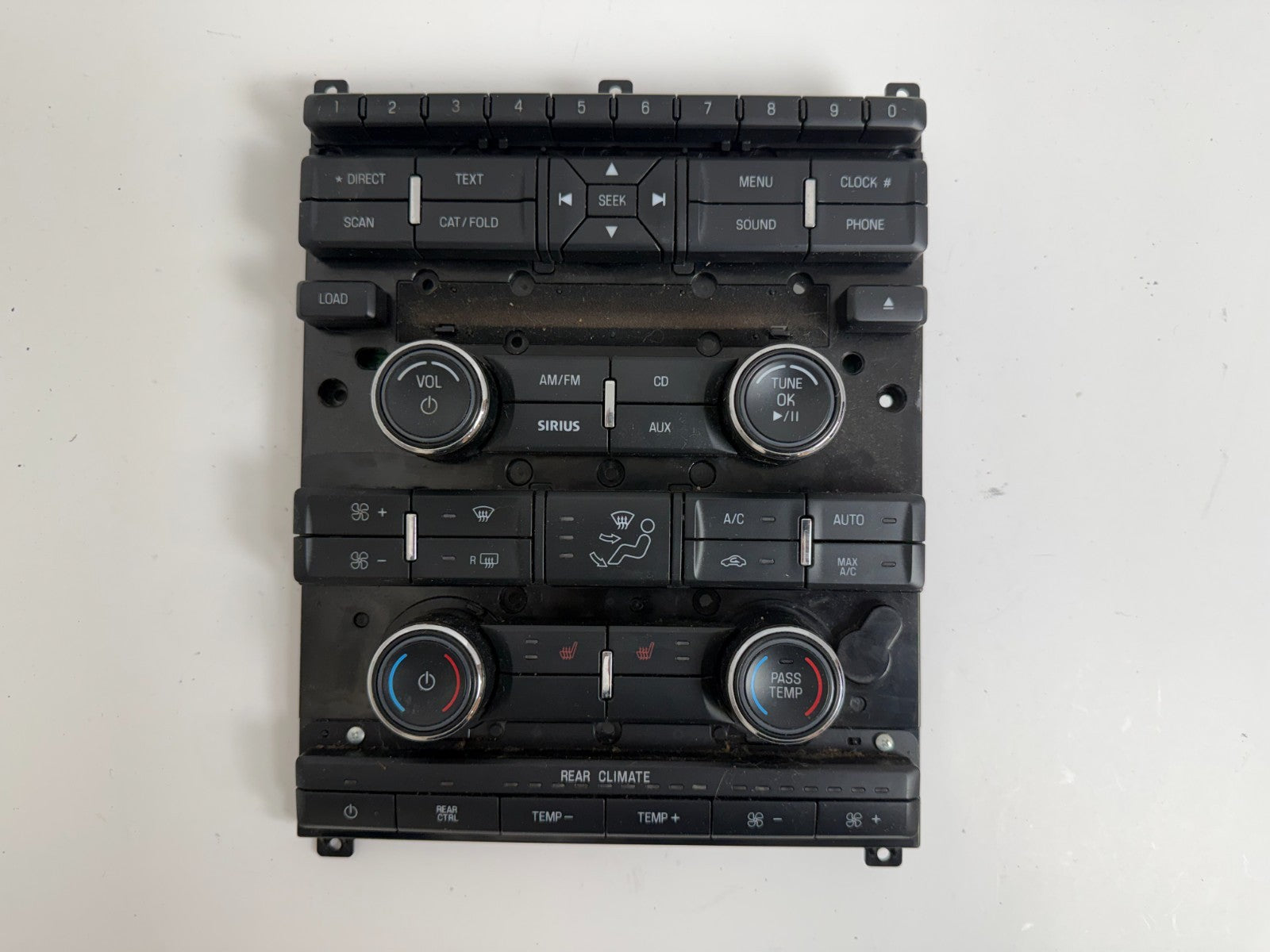 FORD Flex 2008 Dash AC Seat Heater Radio CD Control Panel 8a8t-18a802-cf