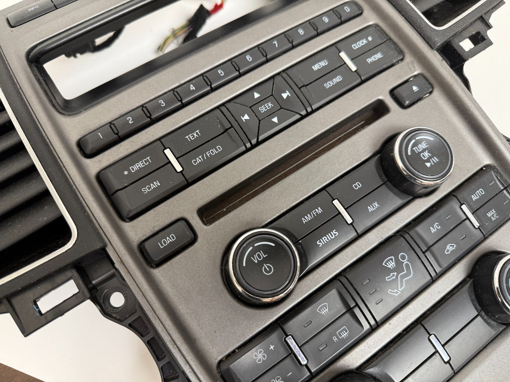 FORD Taurus 2011 Radio SONY AC Climate Control DASH VENT Panel Ag1t-18a802-bb