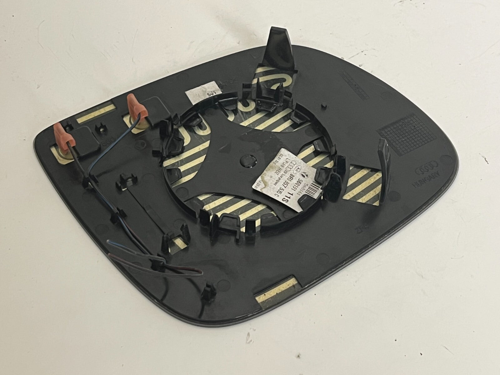 AUDI Q5 LEFT Front DOOR Driver SIDE Heated Mirror Glass 8r0857535c 2010-2017