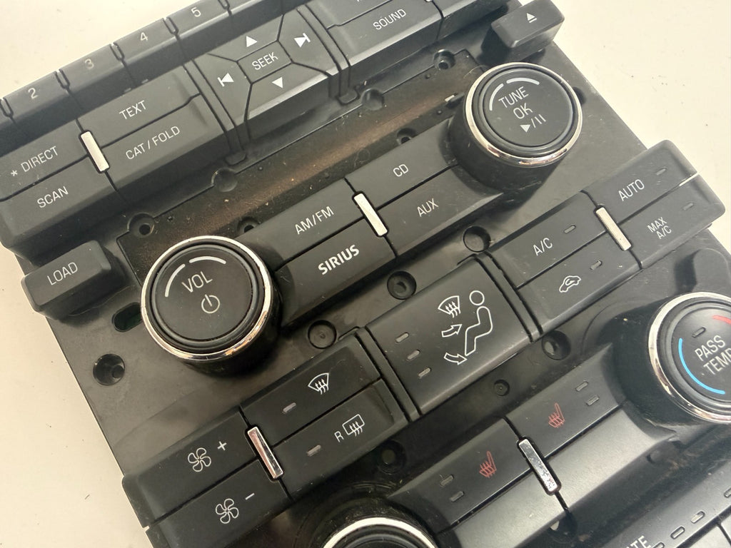 FORD Flex 2008 Dash AC Seat Heater Radio CD Control Panel 8a8t-18a802-cf