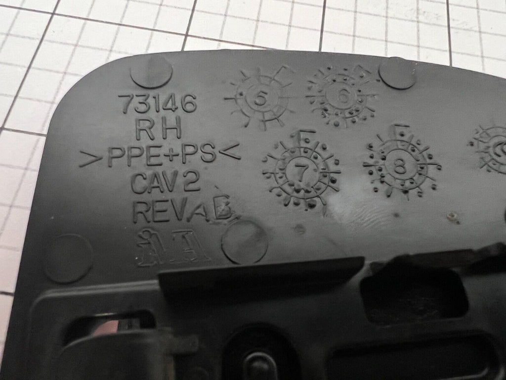 TOYOTA Camry 2007 2011 Right DOOR Passenger SIDE NON Heated Mirror Glass