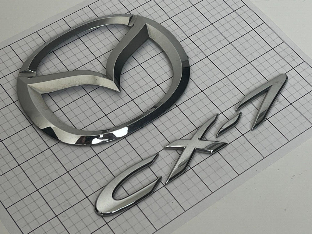 MAZDA Cx-7 Rear Trunk Main Emblem Cx7 Logo Set