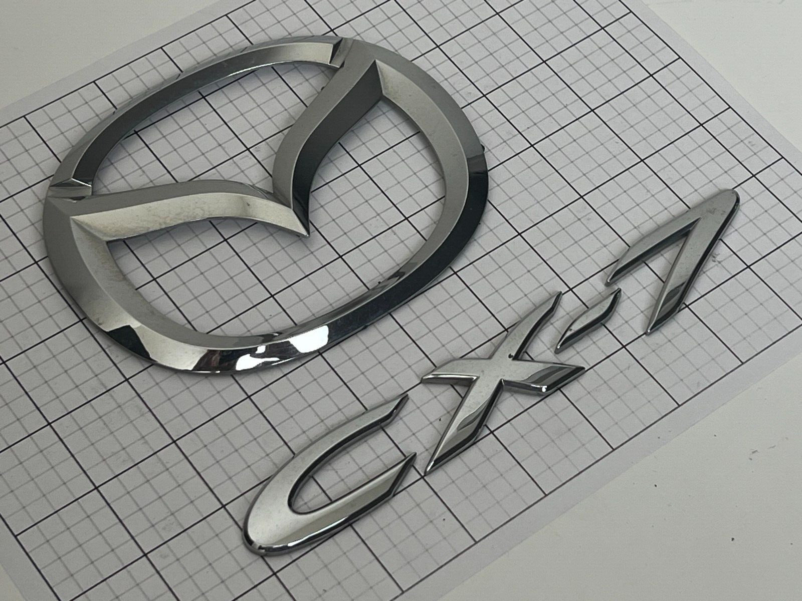 MAZDA Cx-7 Rear Trunk Main Emblem Cx7 Logo Set