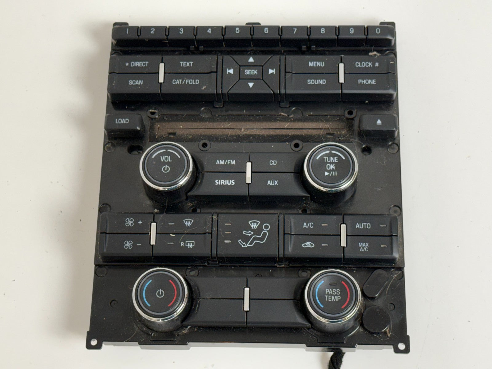 FORD Taurus 2011 2012 Radio Face AC Climate Control Panel Ag1t-18a802-bb