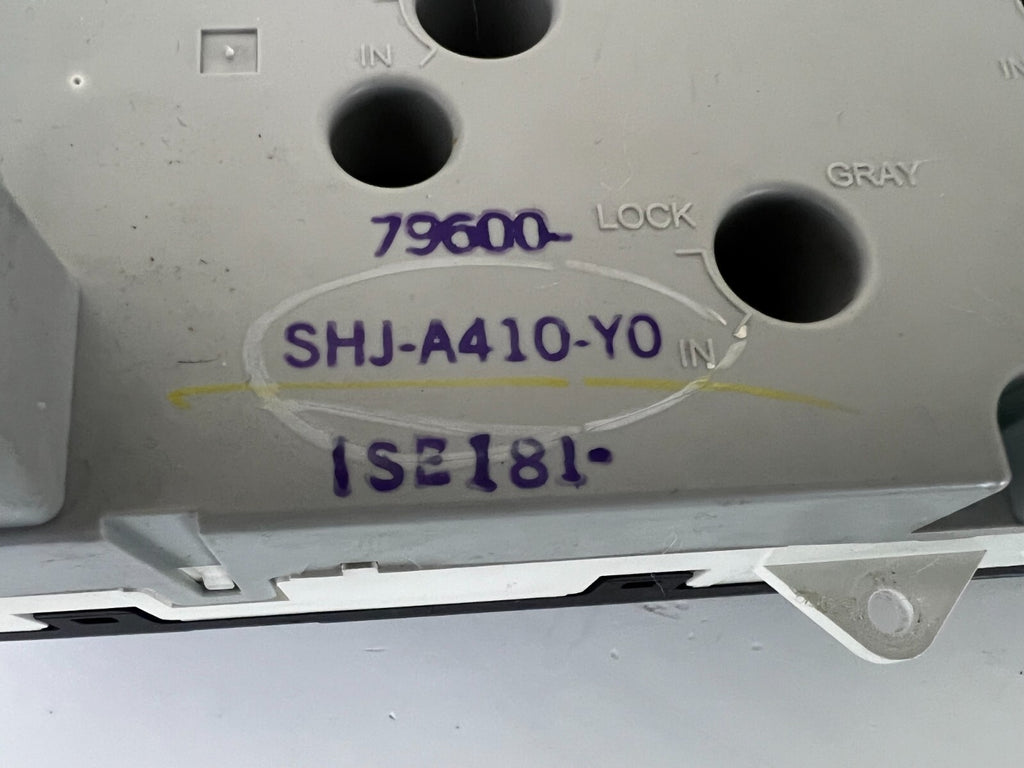 HONDA Odyssey Dash Center A/c Climate Control Unit 79600-shj-a410 2005 - 2010