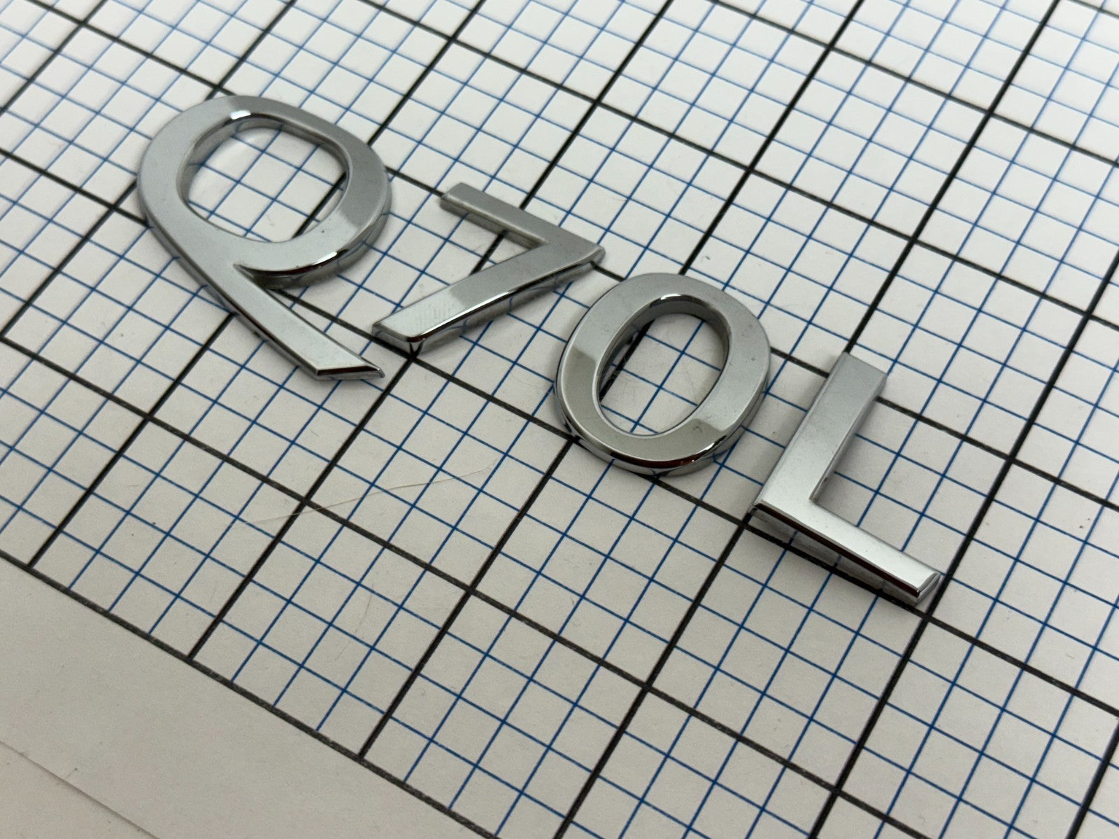 INFINITI Q70l Sedan 14 - 19 Trunk Emblem Letters Logo