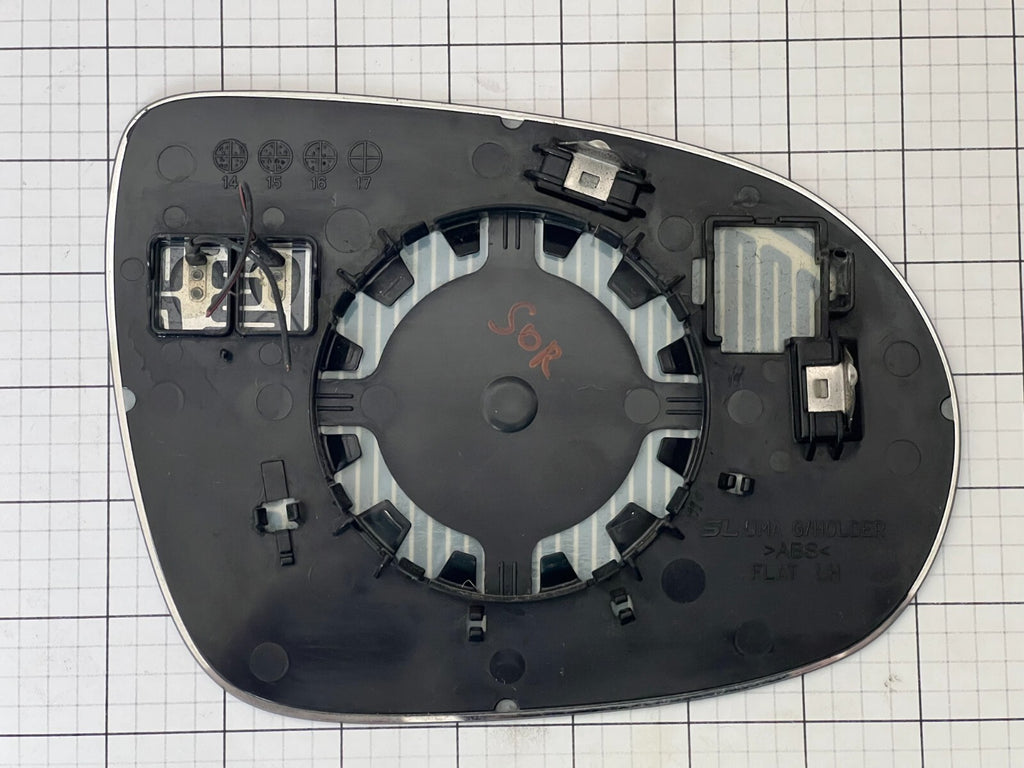 KIA Sorento 2017 - 2019 Left Door Driver Side Heated Mirror Glass LH