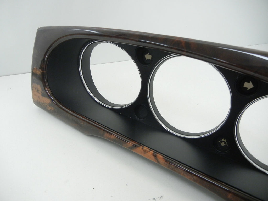 JAGUAR Xj8 DASH Center WOOD Grain TRIM Instrument Cluster Bezel 2004-2007