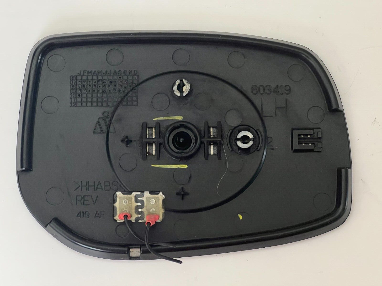 TOYOTA Corolla 2009 - 2013 LEFT DOOR Driver SIDE Heated Mirror Glass LH