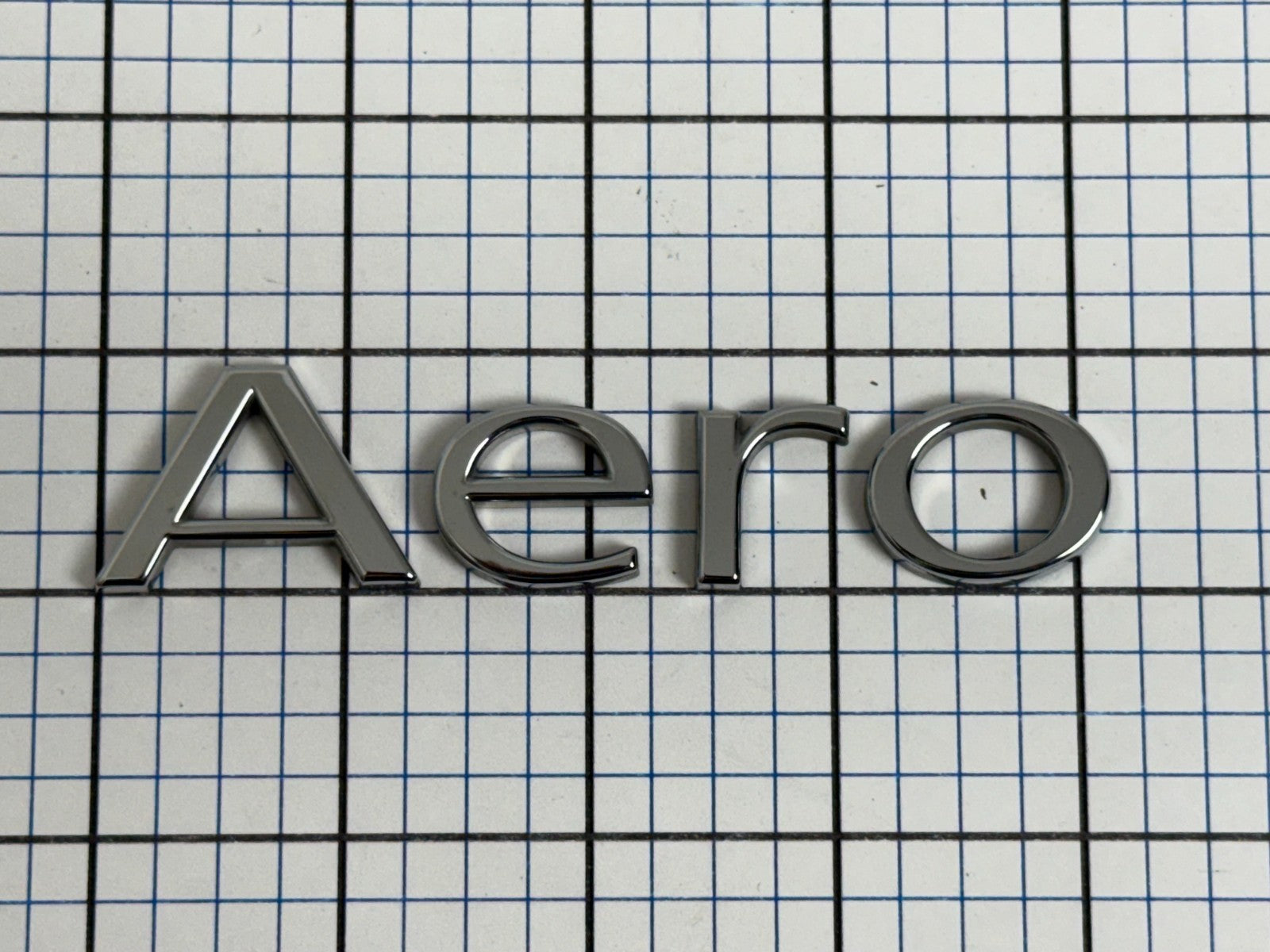 SAAB 9-3 9-5 2003 - 2010 Rear Trunk Emblem AERO Letters