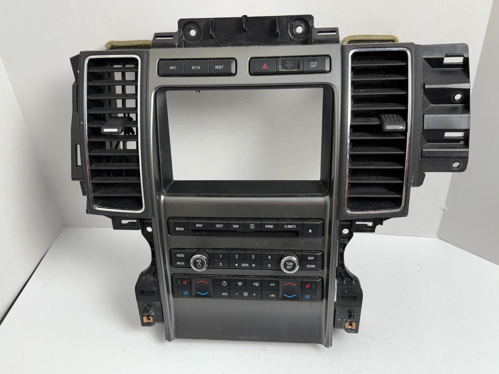 FORD Taurus 2010 - 2012 Radio CD Climate Control DASH VENT Panel Bg1t-18a802-bc