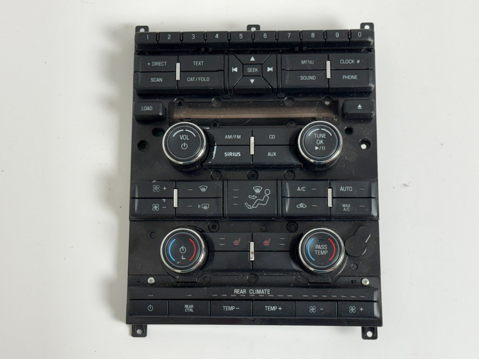 FORD Flex 2009 Dash AC Seat Heater Radio CD Control Panel 8a8t-18a802-cf