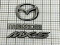 MAZDA Mx5 Mx-5 2006 - 2011 Rear Trunk Emblem Badge Logo Set