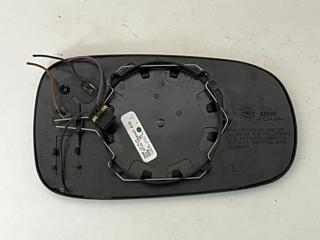 SAAB 9-5 2004 Driver Door Left Side Flat Heated Auto Dimming Mirror Glass