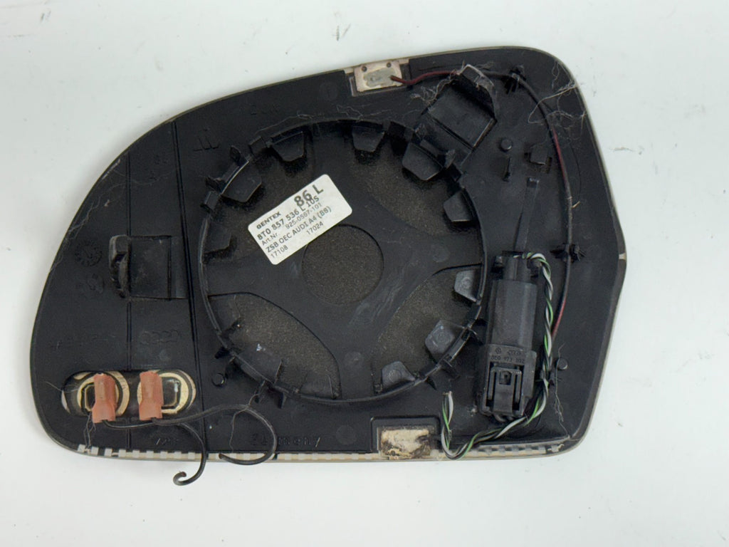 AUDI B8 A4 A5 A6 A8 Right Side Mirror Glass Auto Dim Heated 2009 8t0857536l