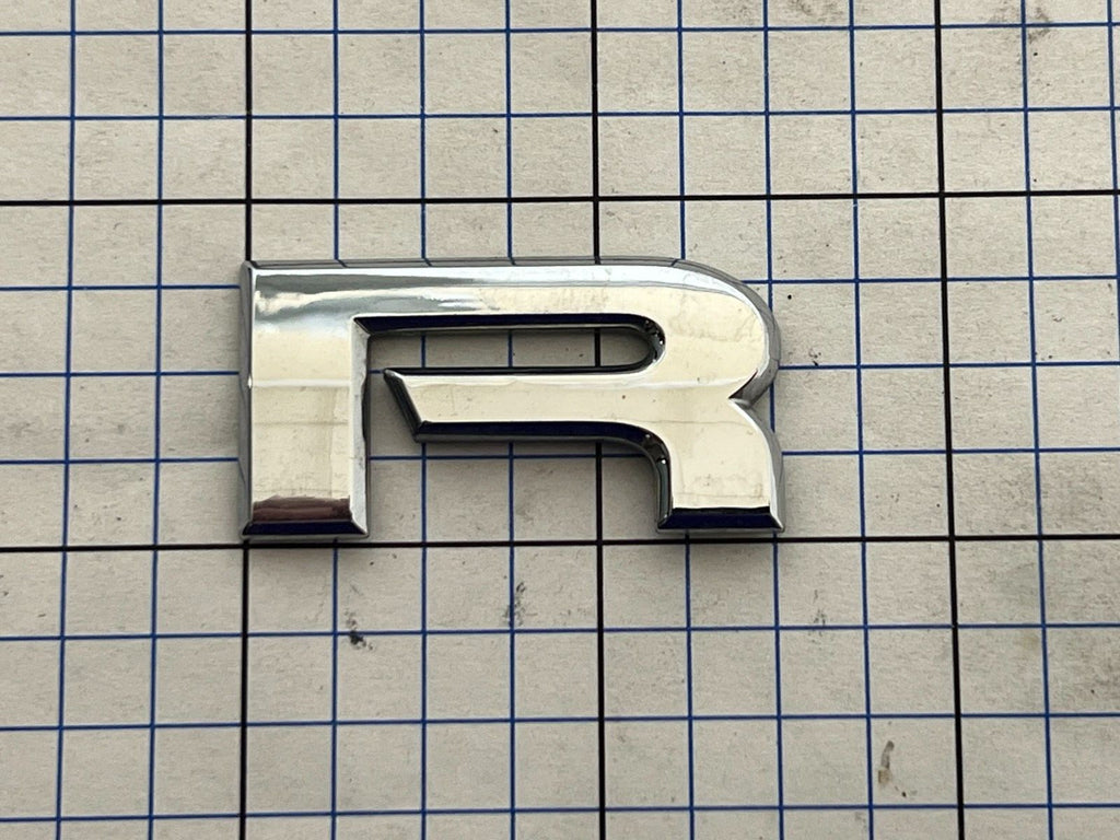 ACURA 3.2tl 3.2 TL 2003 Emblem Logo Letter R Badge Trunk Rear Chrome
