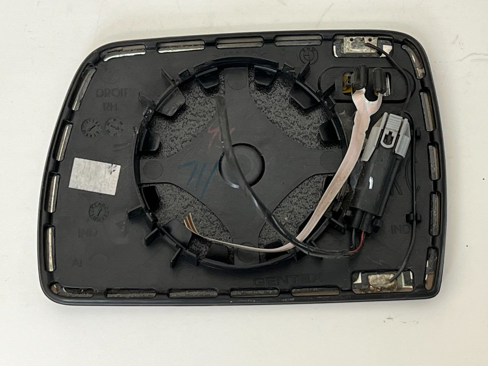 BMW E83 X3 04 - 09 Right Door Passenger Side Heated Auto Dim Mirror Glass