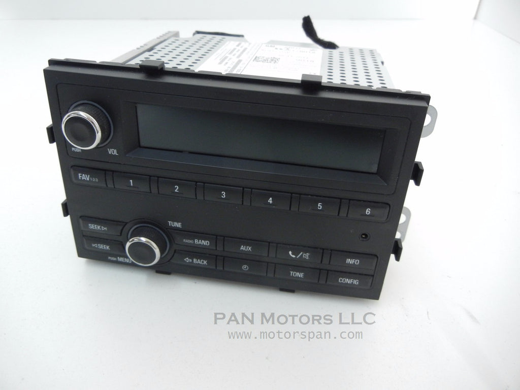 CHEVROLET Sonic 2012 DASH HEAD Audio UNIT GM 95179018