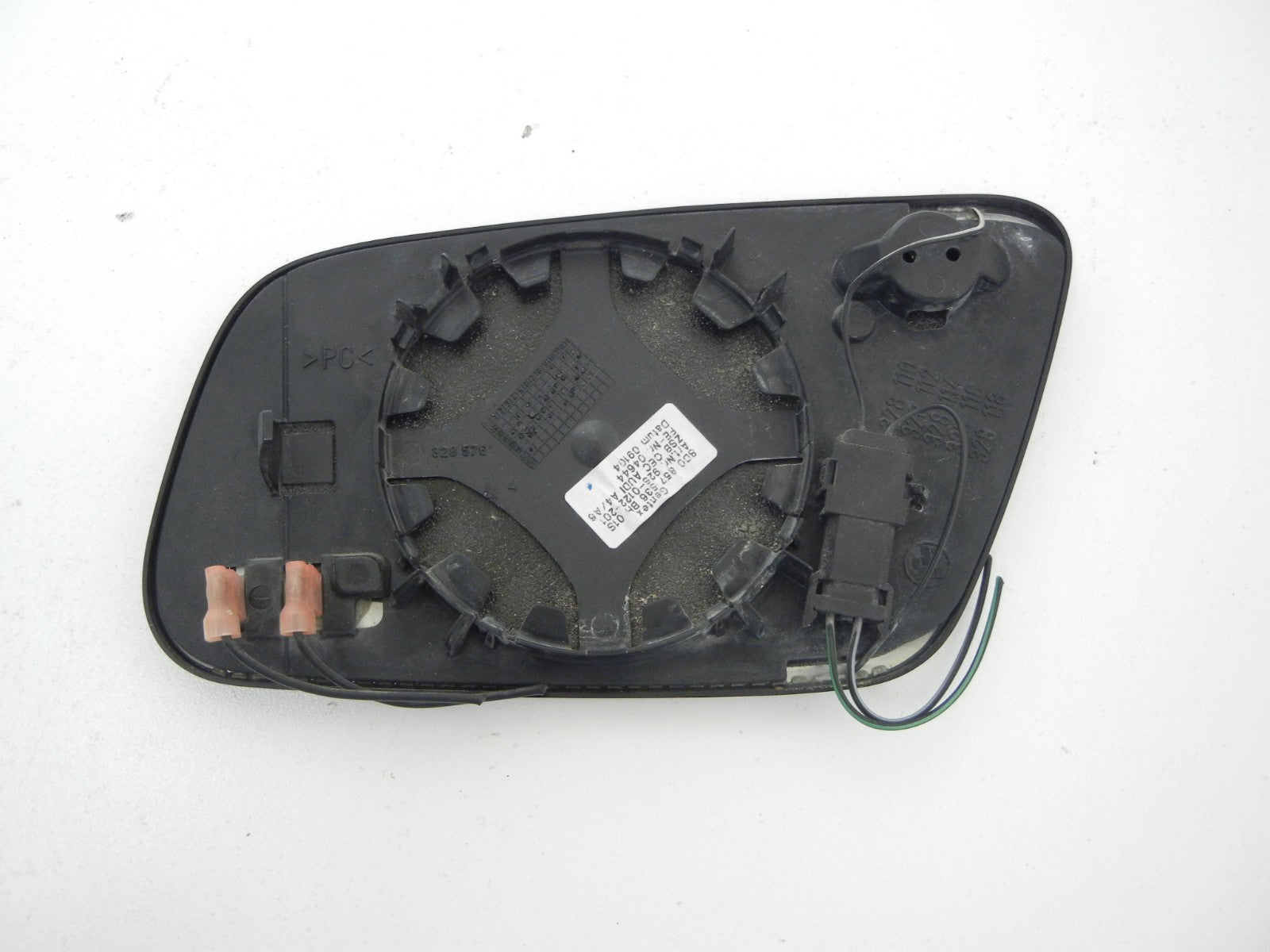 AUDI A4 A6 A8 Right Side Mirror Glass Auto Dim Anti Dazzle Heated 8d0857536